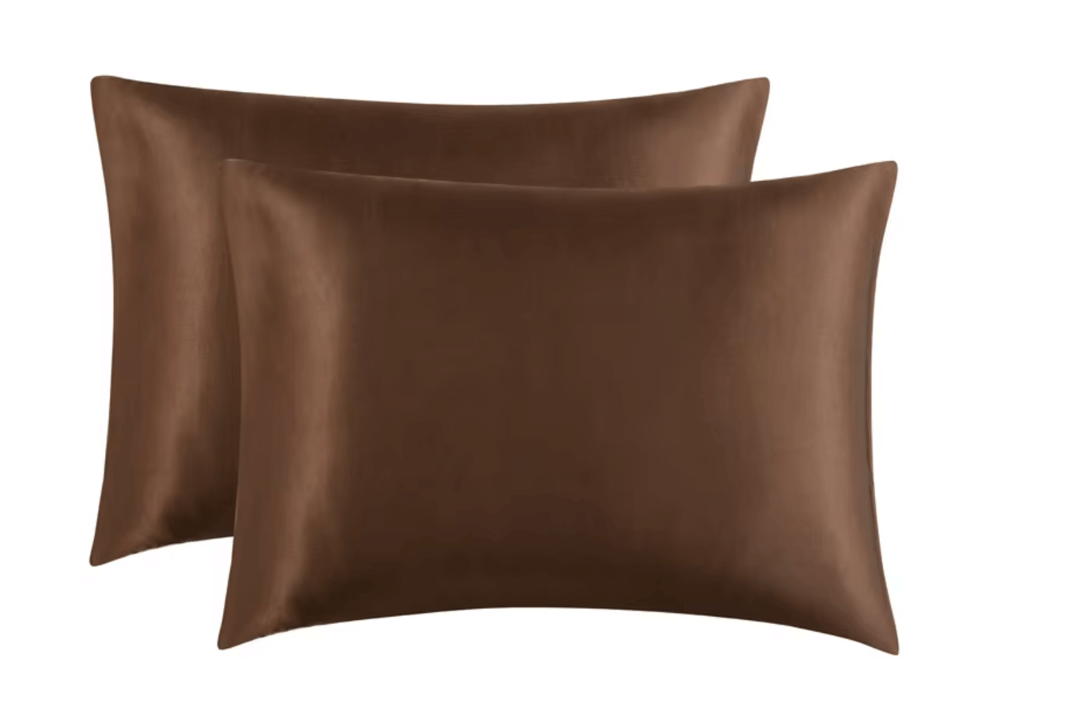 Luxurious Mocca Mousse satin pillowcases for beauty sleep and trendy style.