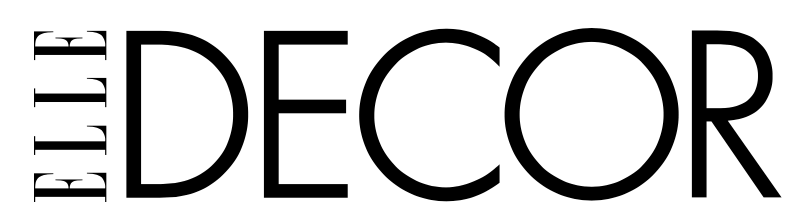 Elle Decor logo in black font, representing home design and decor content 🏠🖼️